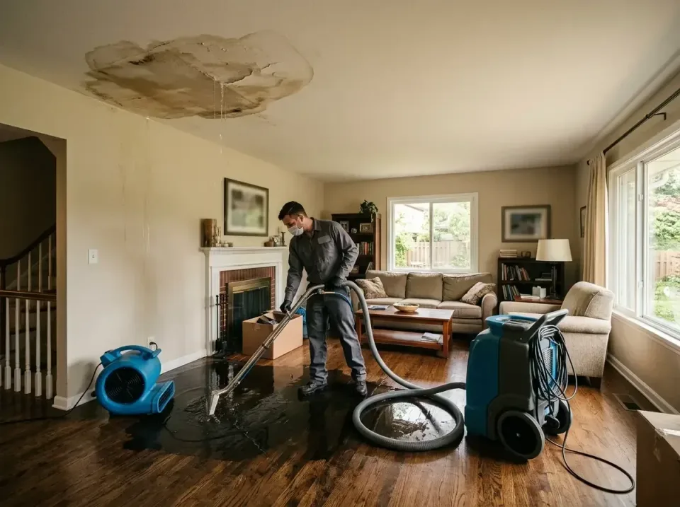 attic-pipe-burst-ceiling-drip-008 — frequently asked questions, Water Damage Restoration & Carpet Care in Harlem, GA